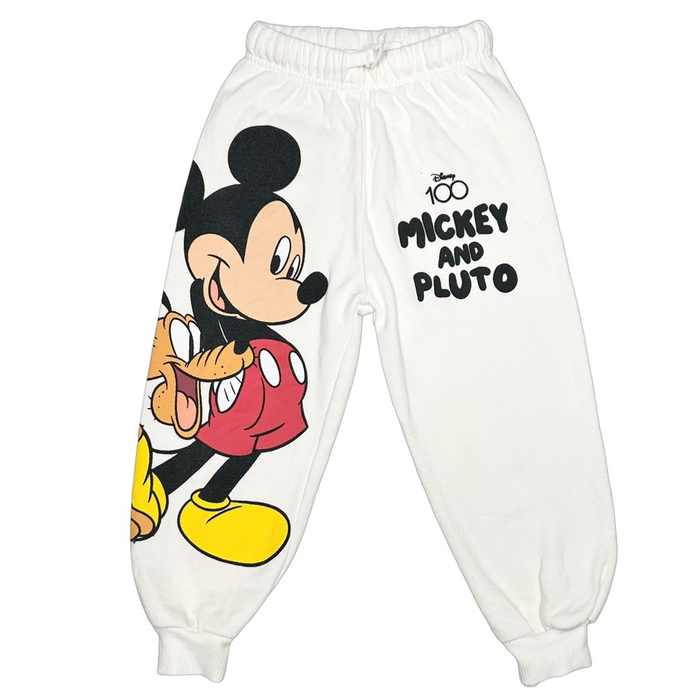 Zara Disney Mickey and Pluto Sweatpants